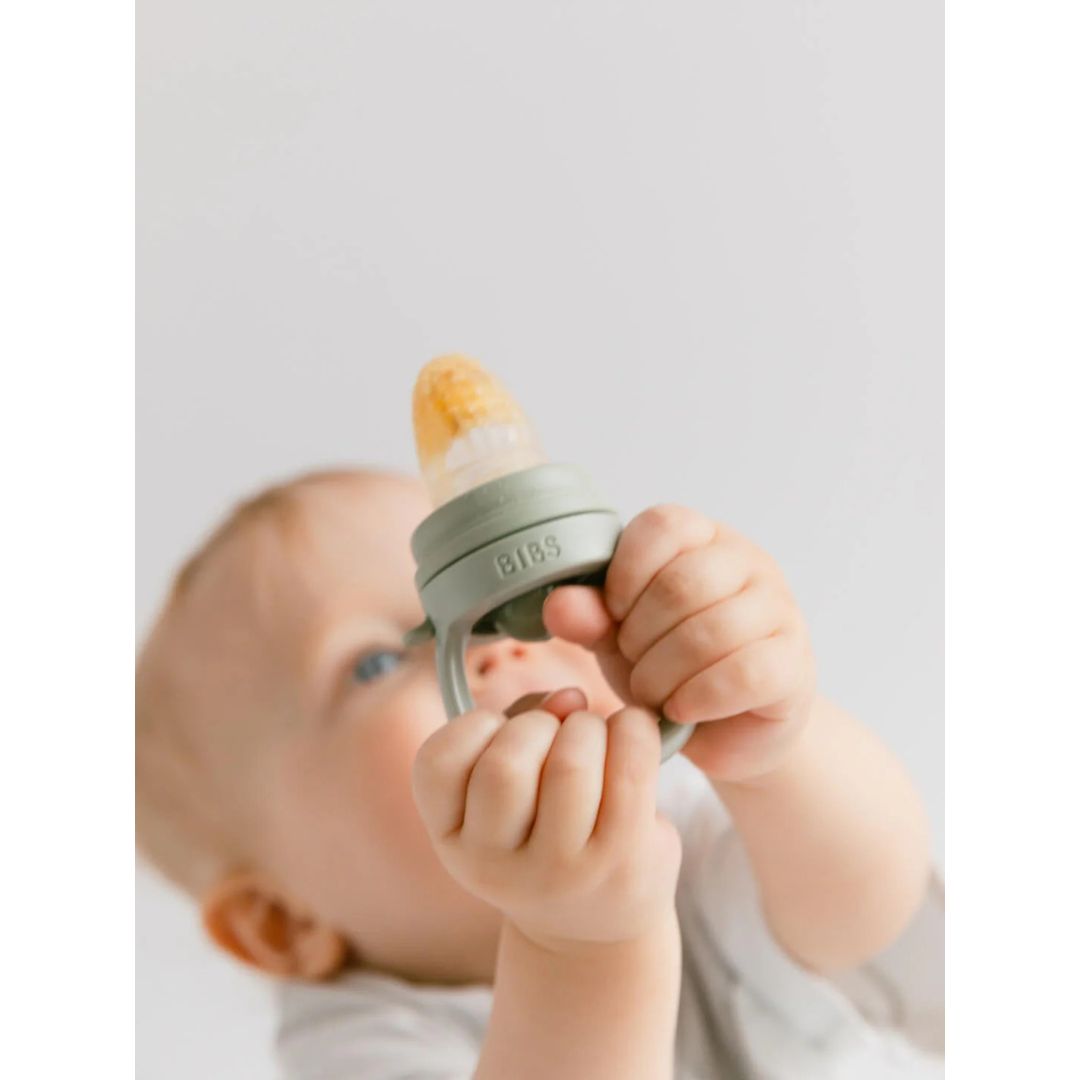 BIBS Baby Feeder with 2 Nipples Sage